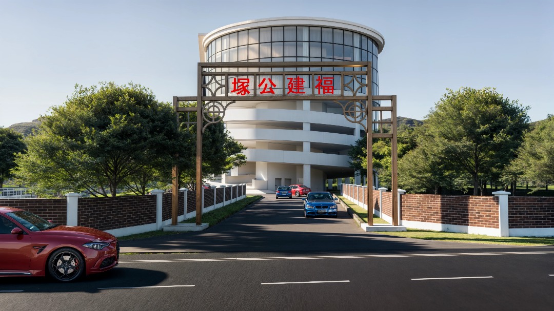 白雲山灵山阁骨灰阁与殯儀館